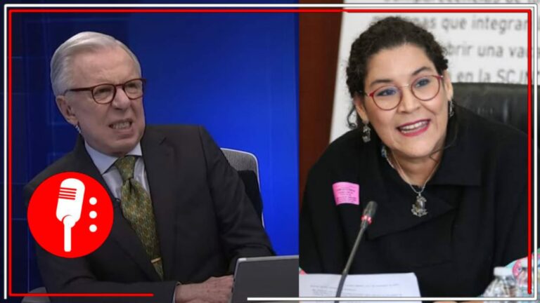 Lenia Batres responde y desmiente a López Dóriga sobre el reintegro del excedente de su salario