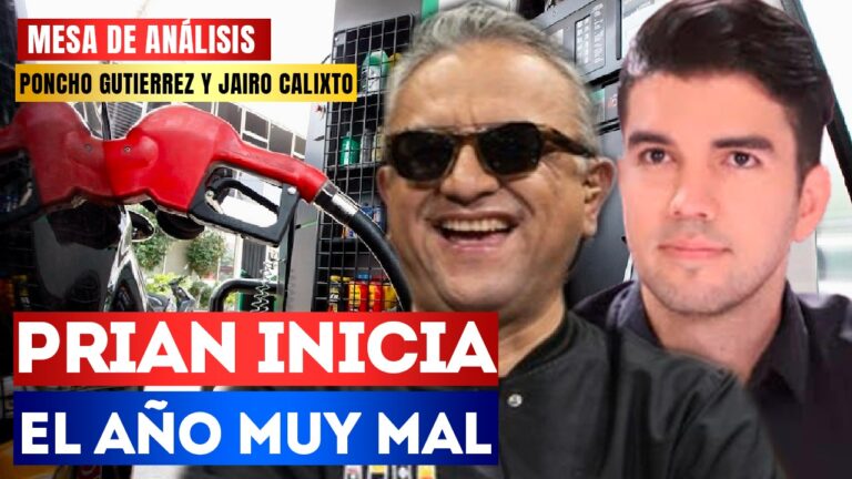#MesadeAnálisis | PRIAN inicia el año muy mal: Poncho Gutiérrez y Jairo Calixto conversaron sobre la mentira del supuesto &#8220;gasolinazo&#8221; que difundió la panista, Xóchitl Gálvez