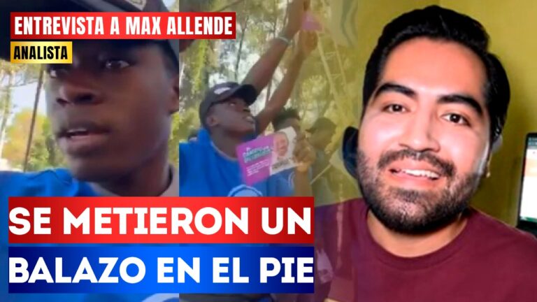 #Entrevista | Se metieron un balazo en el pie: El analista Máximo Allende señaló que es un delito utilizar recursos públicos de una campaña política para acarrear gente