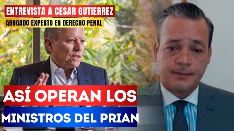 #Entrevista | Así operan los ministros del PRIAN: El abogado en derecho penal César Gutiérrez señaló que no hay mejor persona para hablar sobre la SCJN que el ministro en retiro, Arturo Zaldívar
