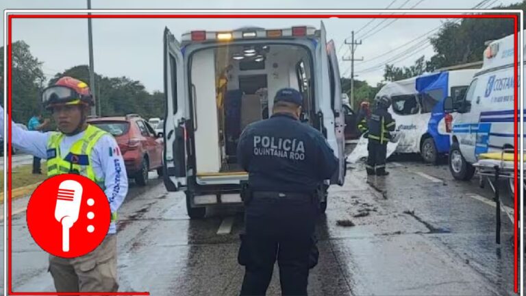 Fiscalía de Quintana Roo reveló las causas del accidente en el que murieron 5 argentinos y un mexicano el fin de semana pasado