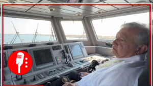 AMLO sobre el nuevo rompeolas