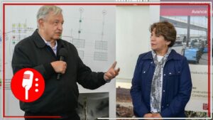 Delfina Gómez y AMLO supervisan avances de las obras del Tren Suburbano Lechería-AIFA y del Trolebús Chalco-Santa Martha