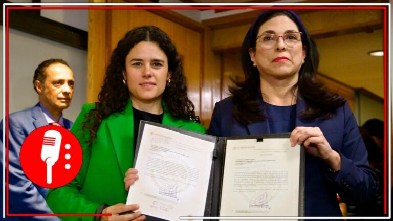 Luisa Alcalde entrega a la Cámara de Diputados paquete de 20 iniciativas de reformas presentadas por AMLO