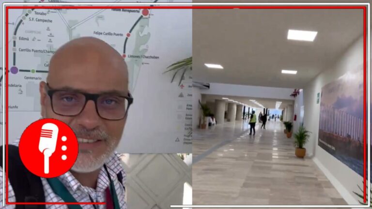 El sureste de México vuelve a caminar hacia el progreso: El periodista Amir Ibrahim habla de su experiencia a bordo del Tren Maya, tras la inauguración del tramo Cancún a Playa del Carmen, encabezada por AMLO (VIDEO)