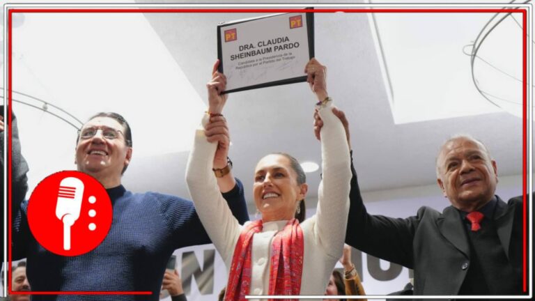 El PT nombra a Claudia Sheinbaum como su candidata a la Presidencia de la República (VIDEO)