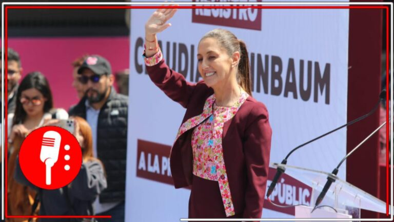 Claudia Sheinbaum se registra ante el INE como candidata presidencial de la coalición “Sigamos Haciendo Historia” (VIDEO)