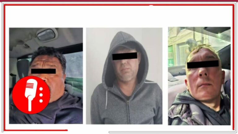 Detienen a dos ucranianos y un mexicano por robo de combustible en la alcaldía Iztacalco de la CDMX