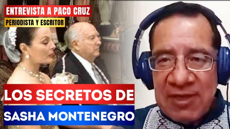 #Entrevista | Los secretos de Sasha Montenegro: Francisco Cruz señaló que la actriz y esposa de López Portillo formó parte de la historia negra del presidencialismo y que se hizo millonaria con el saqueo del presupuesto mexicano