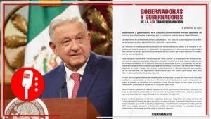 Respaldan Gobernadores de Morena iniciativas de reformas presentadas por AMLO