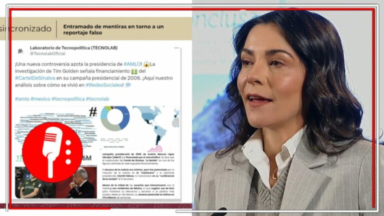 Liz Vilchis expone cómo la derecha trató de inflar tendencias contra AMLO desde otros países; “menos de la mitad de las cuentas que usaban este hashtag residen en el país”, mencionó (VIDEO)