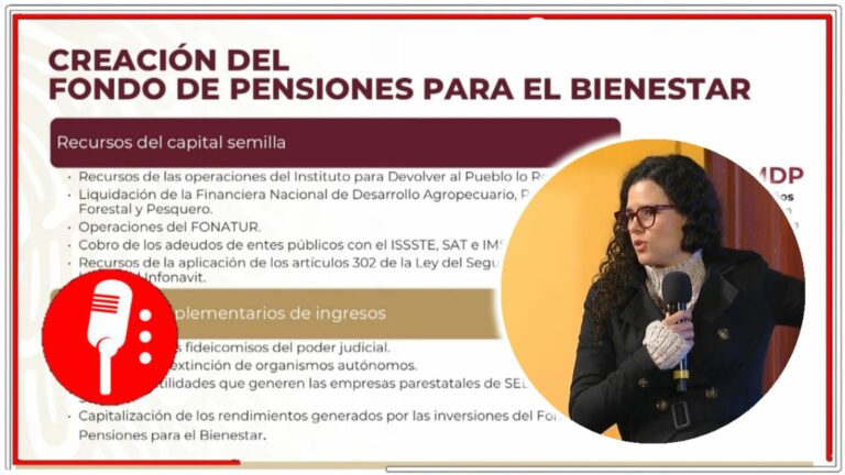 Gracias a la extinción de fideicomisos, combate al crimen y a la corrupción, se podrán financiar las pensiones; utilidades del Tren Maya, también ayudarán: Luisa María Alcalde (VIDEO)