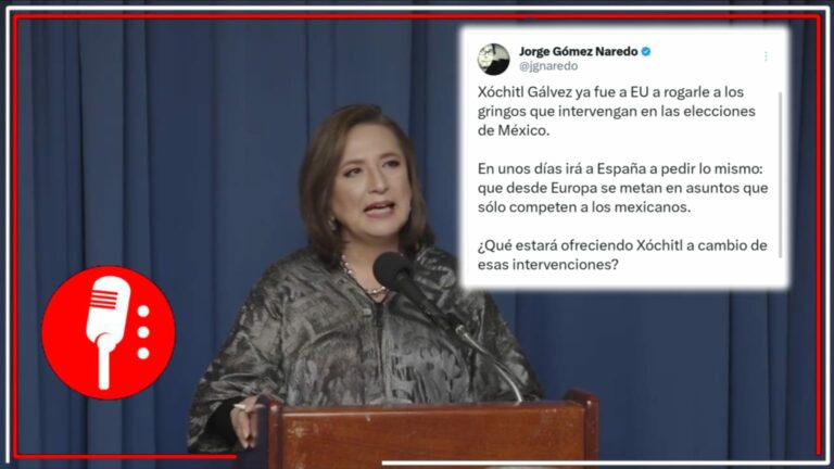 &#8220;¿Qué estará ofreciendo a cambio de que intervengan?: Mexicanos cuestionan por qué Xóchitl Gálvez fue a EE.UU. a &#8220;rogarles&#8221; que se metan en las elecciones de México; &#8220;su proyecto es vendernos&#8221;, acusan
