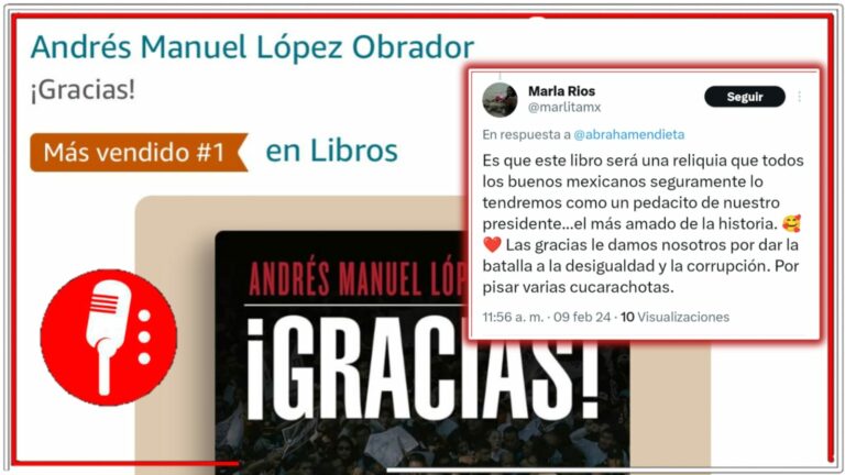 Ya es un best seller: A pocas horas de haber comenzado su preventa, “¡Gracias!”, el nuevo libro de AMLO, ya es el más vendido en Amazon