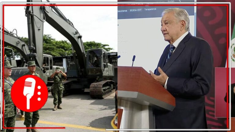 AMLO discrepa con Slim y explica que el papel del Ejército ha sido clave para los megaproyectos de la 4T y en beneficio del pueblo