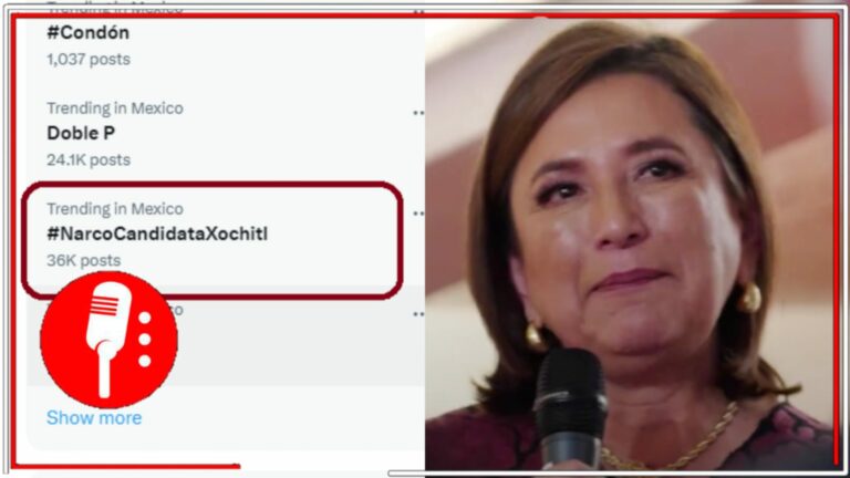 Aquí manda el pueblo, no los bots: Sin recibir un solo peso a cambio, usuarios de redes posicionan tendencia sobre Xóchitl Gálvez de manera orgánica