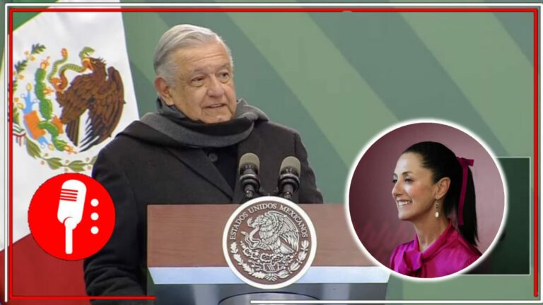 Sin mencionar su nombre, AMLO afirmó que entregará la banda presidencial a una mujer que piensa como el pueblo y aseguró que la derecha no tiene posibilidad de avanzar (VIDEO)