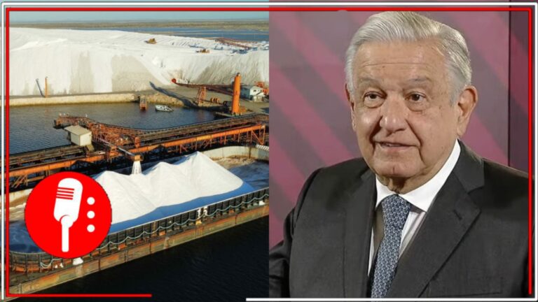 AMLO confirma que el pueblo de México ahora es dueño del 100% de la exportadora de sal más grande del mundo