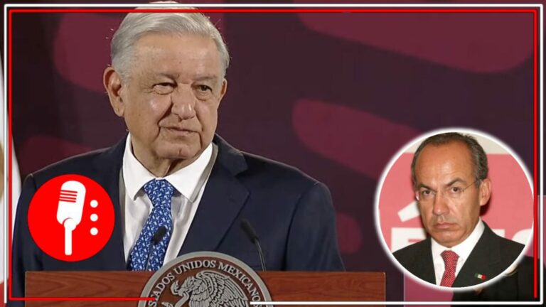 Pues si no soy Calderón: AMLO responde de manera contundente a la tendencia artificial que la derecha lanzó en su contra (VIDEO)
