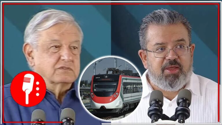 La 4T impulsa el derecho a la movilidad: AMLO y Jorge Nuño Lara, explican que a final de este sexenio, quedarán 3 mil kilómetros de vías para trenes de pasajeros
