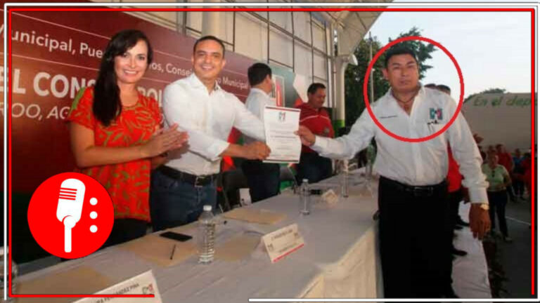 Denuncian a Rubén Montoya, comisario de Puerto Morelos, Quintana Roo por despojo, fraude, extorsión y desvío de dinero público para campañas del PRI