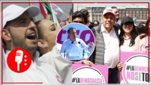 El PRIAN es pura simulación: En redes muestran cómo la derecha trató de disfrazarse de ciudadanía y apartaron marchar por la democracia en México