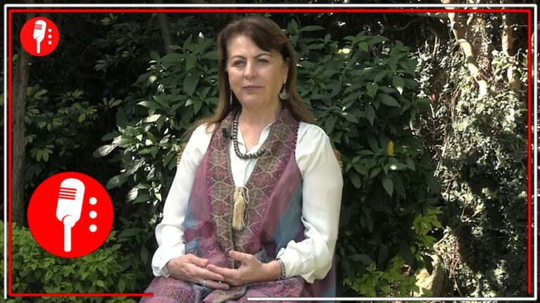 Margarita González Saravia, precandidata única de la Cuarta Transformación en el estado de Morelos, habla sobre su trayectoria en la izquierda y el deseo de trabajar a favor del pueblo