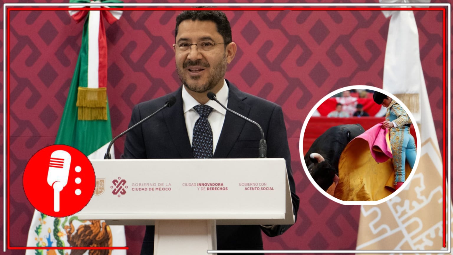 Martí Batres no descarta consulta popular sobre corridas de toros 
