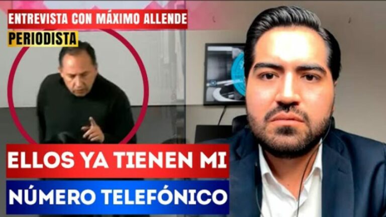 Entrevista | Ellos ya tienen mi número telefónico: Máximo Allende habla sobre la incomodidad que sintió en la conferencia de Xóchitl Gálvez tras ser intimidado e increpado por Max Cortázar