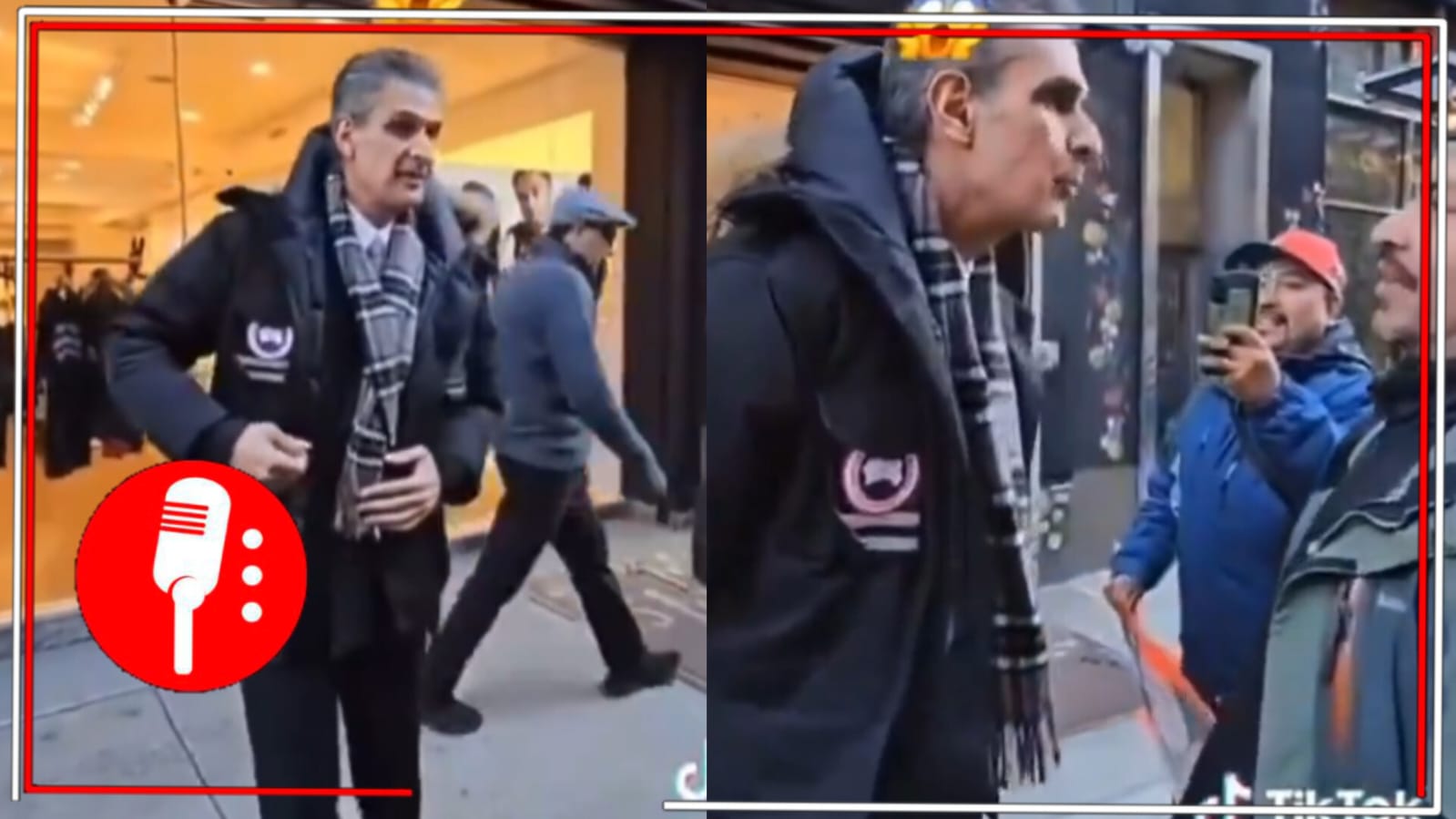 Rafael Elías, analista político con Carlos Alazraki, trata con prepotencia y clasismo a migrantes mexicanos que se manifestaban en contra de Xóchitl Gálvez (VIDEO)