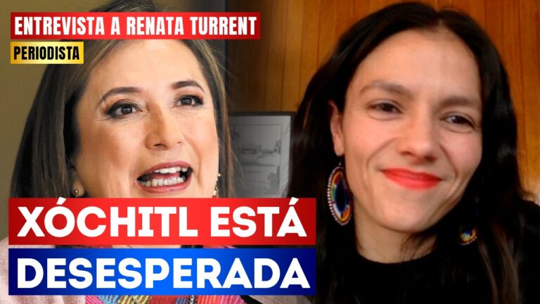 #Entrevista | Xóchitl está desesperada: Renata Turrent señala que este periodo de intercampaña ha permitido ver la desesperación de Gálvez Ruíz, que ha llegado a tomarse una foto con Felipe Calderón