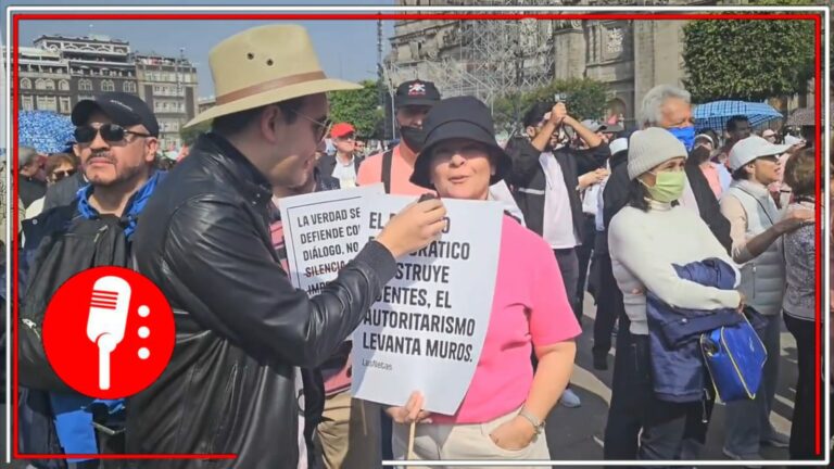 La derecha promueve la desinformación: Simpatizante del conservadurismo está en contra de la 4T porque se quiere eliminar un artículo de la Constitución que no existe