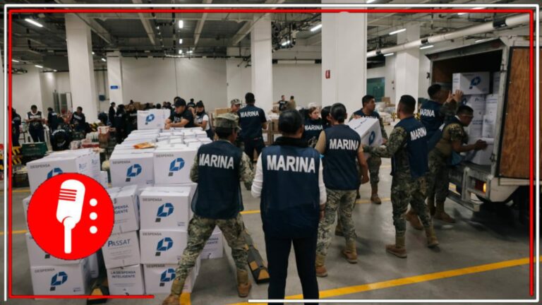 Semar concluye recolección de víveres en apoyo a las familias afectadas de Guerrero por el paso de huracán “Otis”
