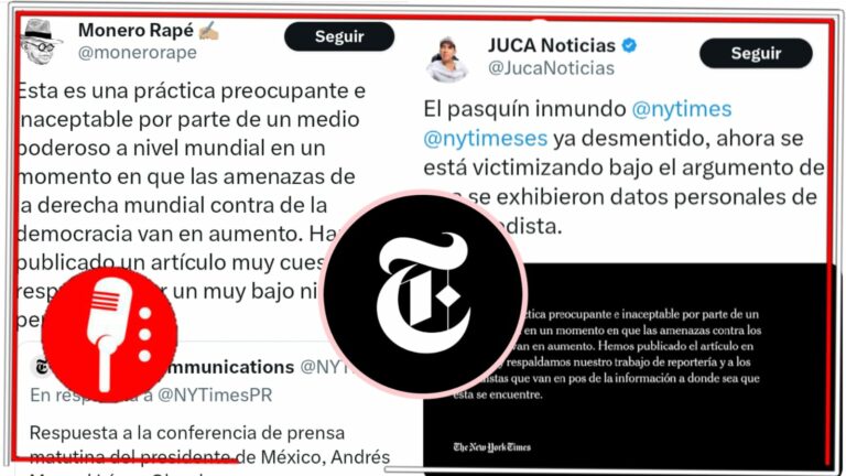 Golpean, los desmienten y se victimizan: Mexicanos lamentan lo bajo que ha caído el NYT y exigen al rotativo que emita una disculpa al pueblo mexicano