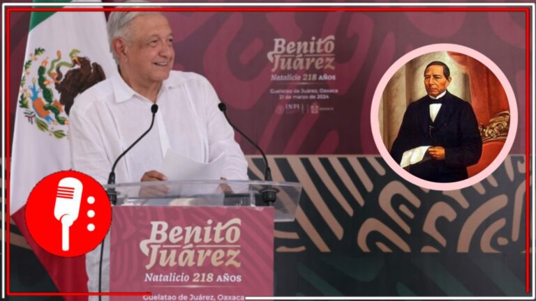 “El mejor presidente que ha tenido México”: AMLO honra a Benito Juárez en el 218 aniversario de su natalicio; asegura que todavía gobierna con el ejemplo
