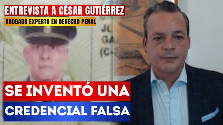 Entrevista | Se inventó una credencial falsa: César Gutiérrez Priego señaló que hay noticias del falso integrante del Ejército mexicano desde el 2011 y que la propia SEDENA ha salido a decir que el sujeto no es militar