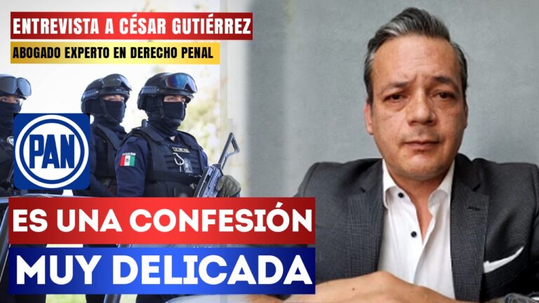 Entrevista | Es una confesión muy delicada: César Gutiérrez habla sobre la ejecución de un elemento de la policía de Guanajuato que admitió que son auspiciados por grupos criminales para que el PAN gane y poder seguir dañando a la gente