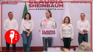 Claudia Sheinbaum presenta su estrategia “República de y para las mujeres”, desde Querétaro  