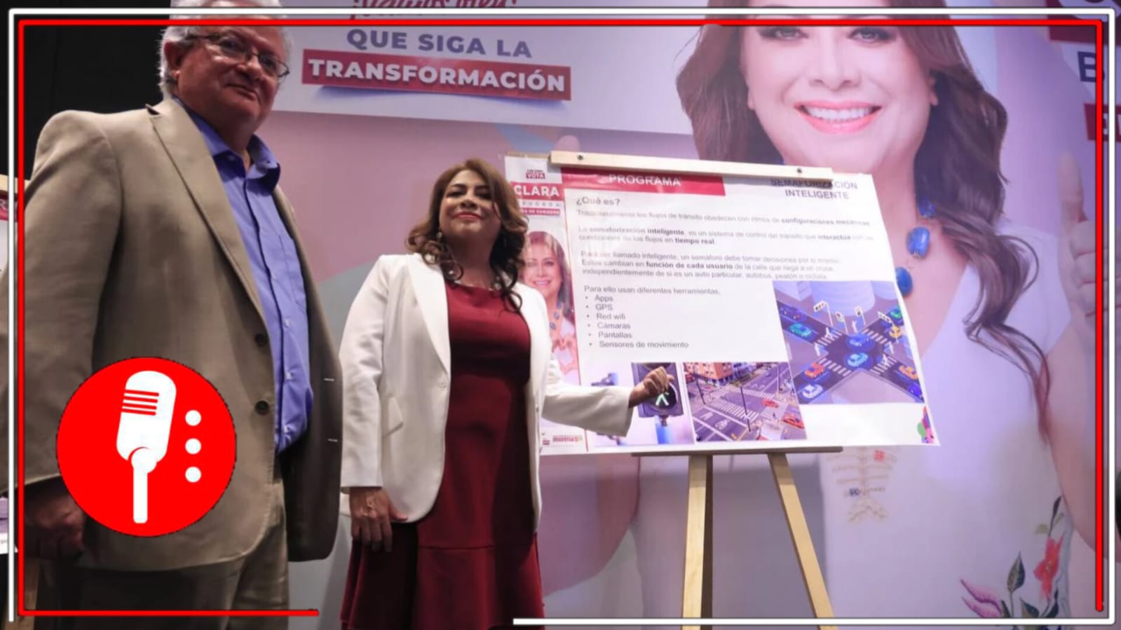 Clara Brugada presenta su estrategia de semaforización inteligente para mejorar el flujo vehicular y optimizar los tiempos de viaje en la CDMX