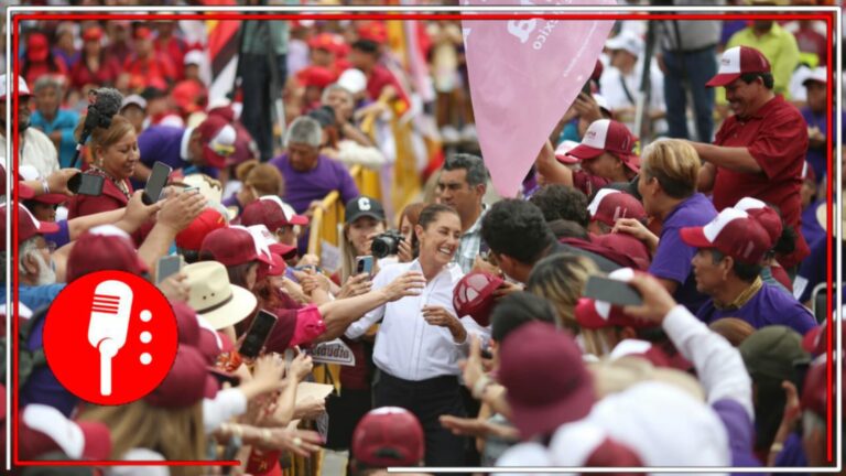 Sigue sumando simpatías la 4T: Claudia Sheinbaum recibe el respaldo de más de 100 mil personas del centro y norte de México