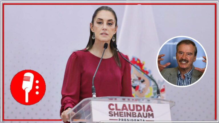 Claudia Sheinbaum señala a Vicente Fox de realizar el fraude electoral en 2006 para evitar que AMLO llegara a la presidencia de la República (VIDEO)