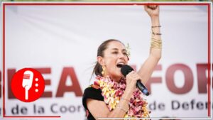 El pueblo ya no les cree: Claudia Sheinbaum señala que la desesperación de la derecha la hace caer en la ilegalidad, ya que antes decían que INE no se tocaba pero ahora utilizan el logo de manera indebida 