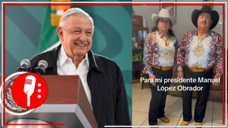 Integrantes de La Chicanita le dedican un corrido a AMLO, en donde expresan su apoyo y cariño al tabasqueño (VIDEO)