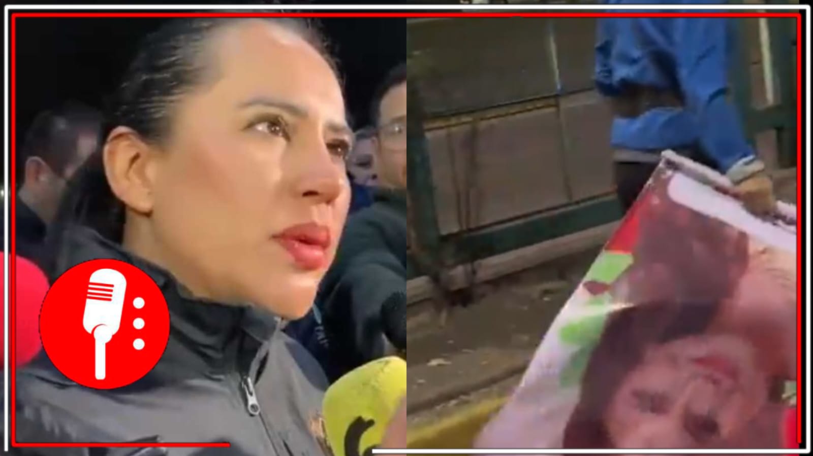 Juego sucio en la Cuauhtémoc: Trabajadores de la Alcaldía quitan la publicidad de la candidata morenista, Clara Brugada