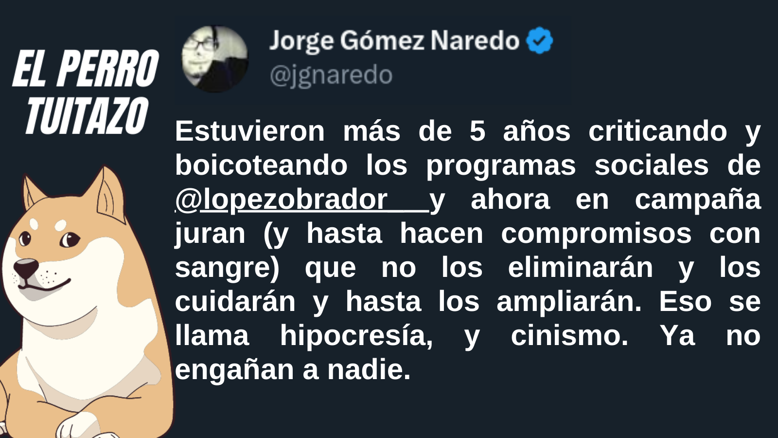 El Perro Tuitazo