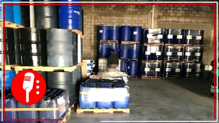 FGR asegura en Sinaloa 100 toneladas de sustancias y precursores químicos de drogas sintéticas