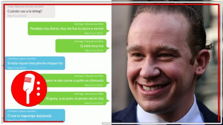 Conversaciones filtradas a Sin Embargo muestran como Santiago Taboada y sus colegas panistas, acusados de agredir a mujer en Brasil, mantienen conversaciones misóginas, machistas y hasta &#8220;apuestan&#8221; a sus secretarias durante juegos de futbol