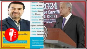 AMLO se pronuncia sobre desaparición del periodista Jaime Barrera y asegura que ya se trabaja para dar con su paradero