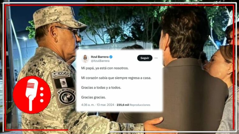 Encuentran con vida al periodista Jaime Barrera, desaparecido desde el 11 de marzo en Guadalajara, Jalisco, confirmó Itzul Barrera, hija del comunicador