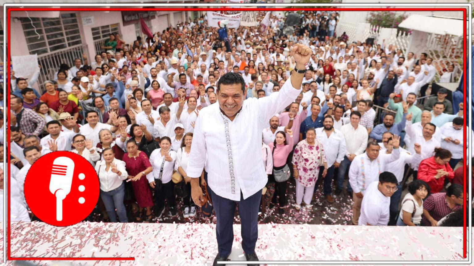 “Vamos a ganar de manera histórica”: Javier May se registra como candidato a la gubernatura de Tabasco de la coalición “Sigamos Haciendo Historia”
